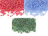 Seed beads 8/0 - 3 mm frosted AB