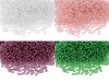 Rokail - koraliki szklane 12/0 - 2 mm transparent frosted