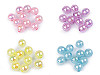 Plastic Beads with AB effect Ø15 mm