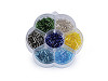Cuentas de semillas de vidrio para kit de fabricación de joyas