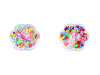 Kit de perles en plastique pour fabrication de bijoux