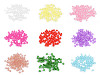 Mărgele de plastic Cracked Ø6 mm