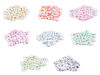 Perline in plastica, effetto sirena, dimensioni: Ø 6 mm