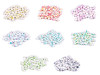 Plastic beads with mermaid effect Ø6 mm