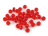 Perles fantaisie en plastique, 9 x 6 mm