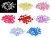 Plastic Charm Beads 9x6 mm