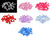 Plastic Charm Beads 9x6 mm
