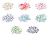 Plastic beads with mermaid effect Ø8 mm