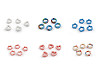 Porcelain beads / components for making ornaments and pendants