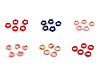 Porcelain beads / components for making ornaments and pendants
