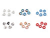 Porcelain beads / components for making ornaments and pendants