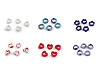 Porcelain beads / components for making ornaments and pendants
