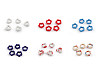Perles en porcelaine/Composants pour fabrication d’ornements et de pendentifs