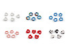 Porcelain beads / components for making ornaments and pendants