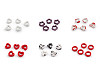 Porcelain beads / components for making ornaments and pendants