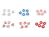 Porcelain beads / components for making ornaments and pendants
