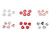 Perles en porcelaine/Composants pour fabrication d’ornements et de pendentifs
