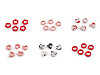 Perle di porcellana / componenti per realizzare ornamenti e ciondoli