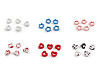 Perles en porcelaine/Composants pour fabrication d’ornements et de pendentifs