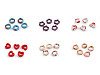 Porcelain beads / components for making ornaments and pendants