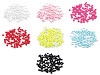 Plastic beads drops 4.7x5.3 mm