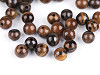 Perle minerali, Occhio di tigre, dimensioni: Ø 4 mm
