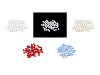 Plastic beads Ø6 mm