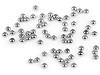 Stainless steel round crimp seed beads Ø2 mm