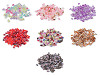 Koraliki plastikowe peanut miks 4x6 mm 