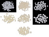 Plastic beads Ø6; 8; 10; 12 mm, decorative