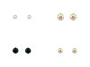Jablonec Jewelery - Earrings with rhinestone