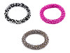 Armband/Gummiband aus geschliffenen Perlen