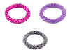 Armband/Gummiband aus geschliffenen Perlen