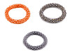 Armband/Gummiband aus geschliffenen Perlen