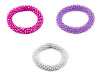 Armband/Gummiband aus geschliffenen Perlen