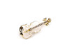  Music Note Crystal Rhinestone Brooch