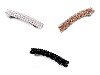 Fermaglio per capelli, francese, con cristalli