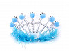 Carnival Crown / Tiara with feathers