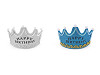 Korunka Happy Birthday svítící