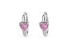 Boucles d’oreilles en acier inoxydable 