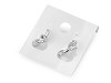 Boucles d’oreilles en acier inoxydable 