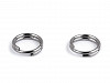 Stainless Steel Double Split Ring Ø6 mm, 7 mm