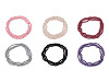 Collier rétro long en fausses perles