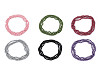 Faux Pearl Necklace long, retro