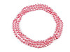 Collar de perlas artificiales largo, estilo retro