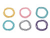 Faux Pearl Necklace long, retro