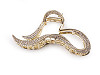 Metal Hair Claw Clip with Rhinestones