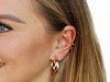 Stainless Steel Earring / Ear Ornament with Rhinestones