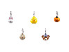 Jingle Bell Pendant - Animals, Pumpkin