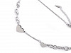 Stainless Steel Necklace, Heart